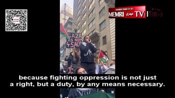 Muslim American Society imam tells protestors to "fight back."