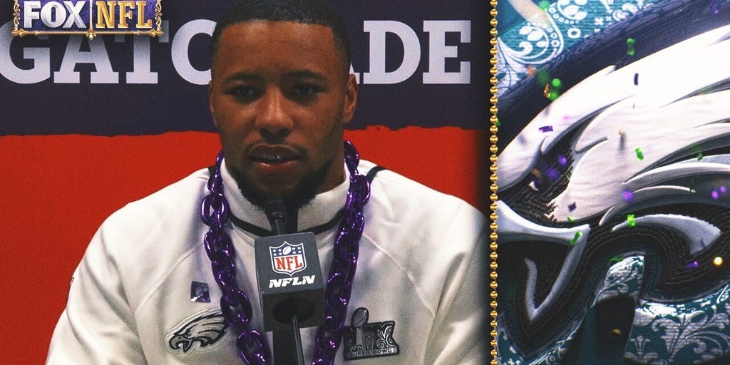 Saquon Barkley to Giants fans: "It's all love" | Super Bowl LIX Opening Night