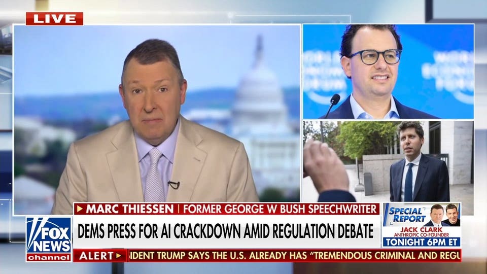 Marc Thiessen warns of existential threat in AI arms race with China