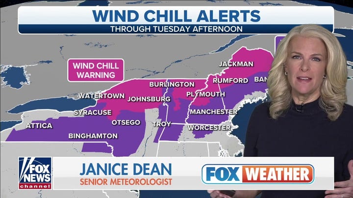 National weather forecast for January 11