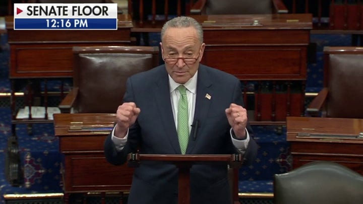 Chuck Schumer defends COVID-19 bill delay: We need protection for workers, oversight