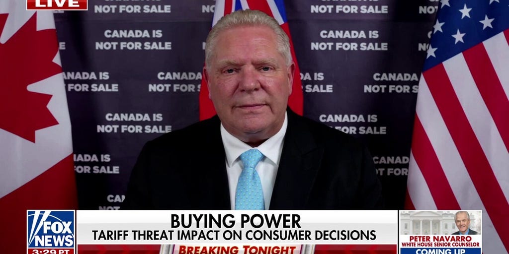 Ontario premier tells Trump to focus on China, not Canada