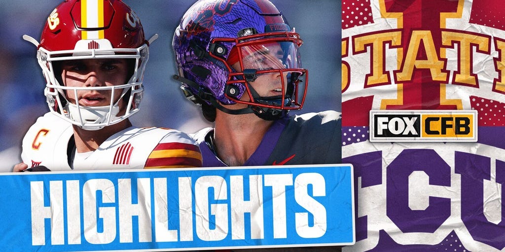 Iowa State Cyclones vs. TCU Horned Frogs Highlights | FOX College Football