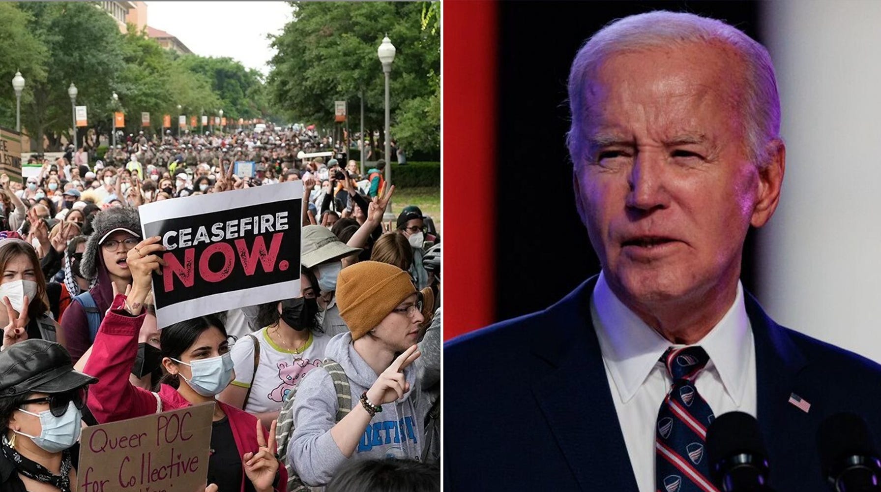 Biden's Silence on Anti-Israel Protests Sparks Criticism