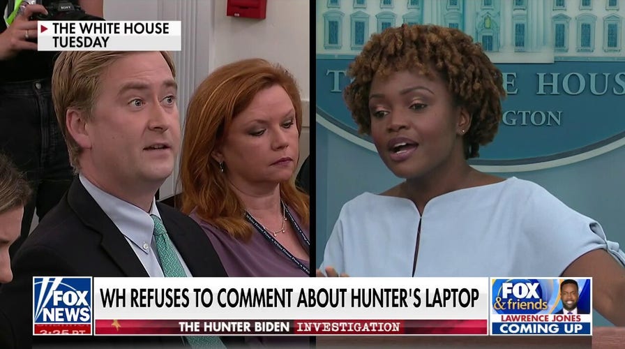 White House grilled on Biden's voicemail to Hunter