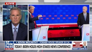 Kevin McCarthy shares his take on Democrats’ self-inflicted dilemma: No option other than Biden - Fox News