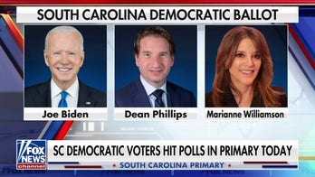 South Carolina voters hit the polls in today’s Democratic primary