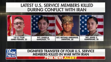 Four fallen US service members honored at Dover Air Force Base