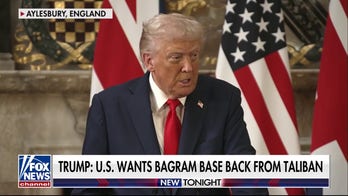 Trump wants to retake Bagram Airfield from Taliban