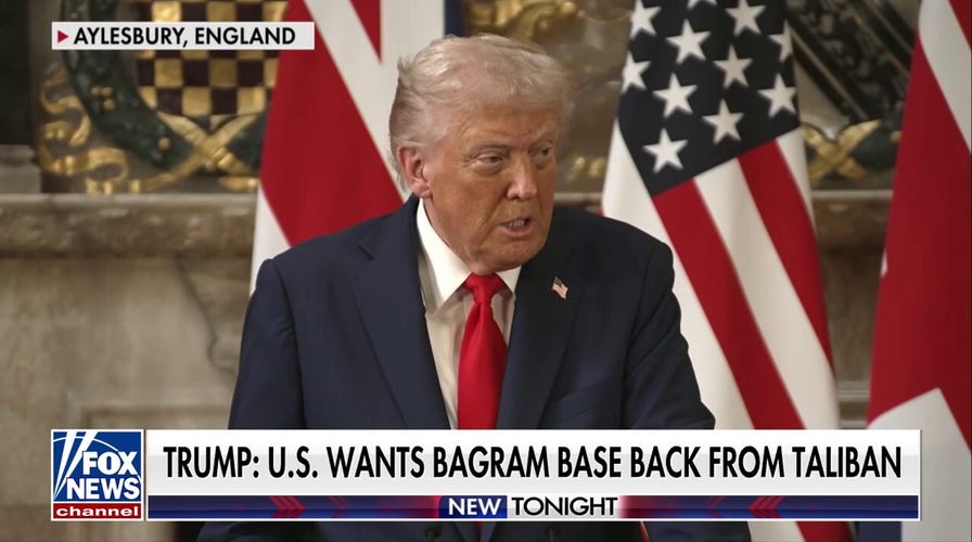 Trump wants to retake Bagram Airfield from Taliban
