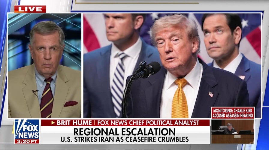 Brit Hume: Trump has reached his ‘moment of truth’ on Iran