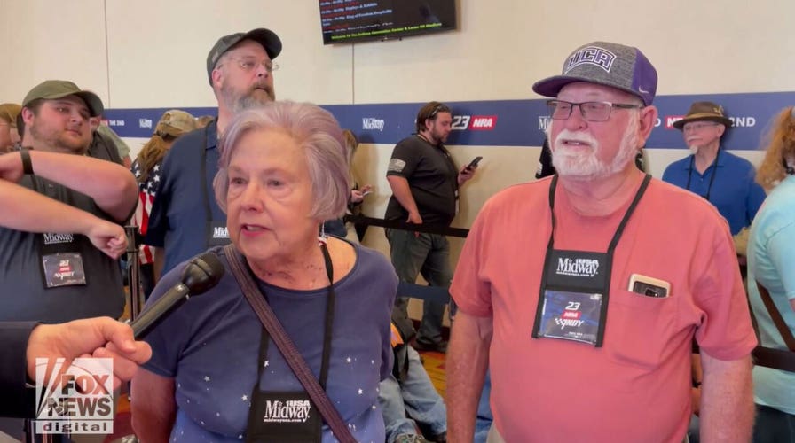 WATCH: GOP voters unanimous on 2024 choice for president, shred 'bogus' Trump charges