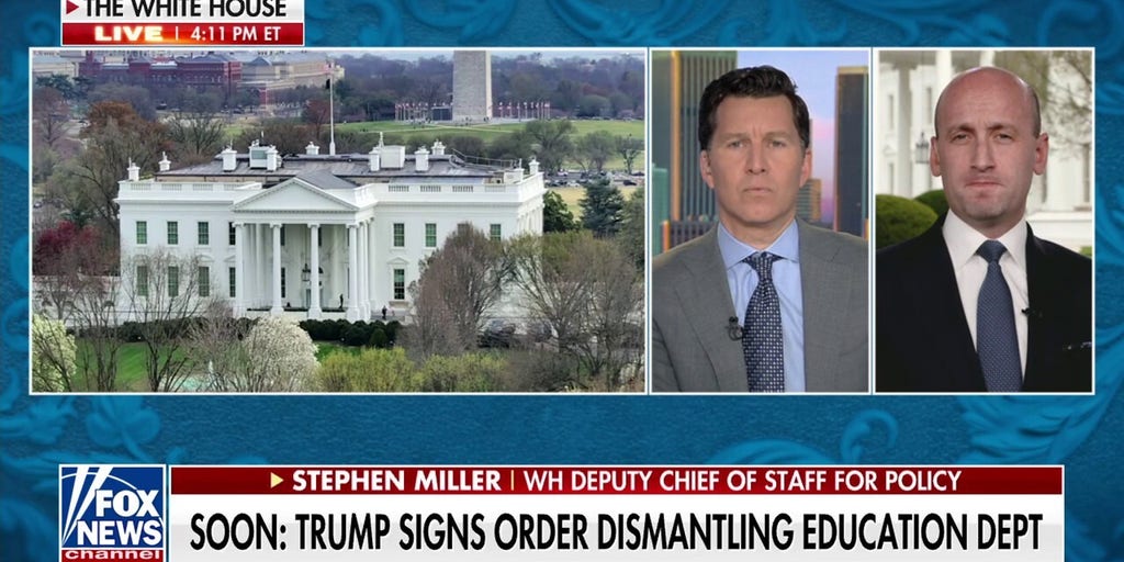 Stephen Miller says Dept of Education overwhelmingly staffed by 'radical left Marxist bureaucrats'