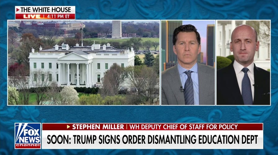 Stephen Miller says Dept of Education overwhelmingly staffed by 'radical left Marxist bureaucrats'