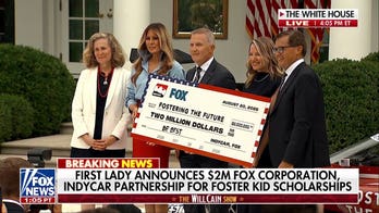 First lady Melania Trump announces $2 million scholarship initiative to help foster children