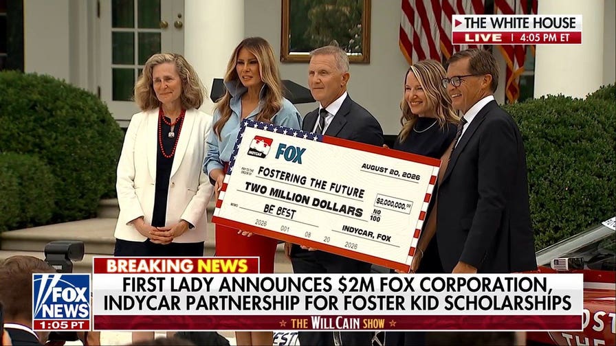 First lady Melania Trump announces $2 million scholarship initiative to help foster children