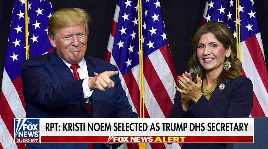 Kristi Noem se unirá al gobierno de Trump como secretaria DHS : Informe