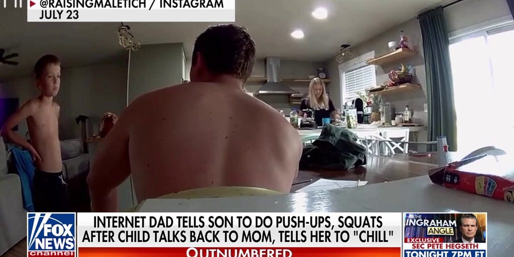 Father disciplines child with push-ups, squats for telling mother to ‘chill out’
