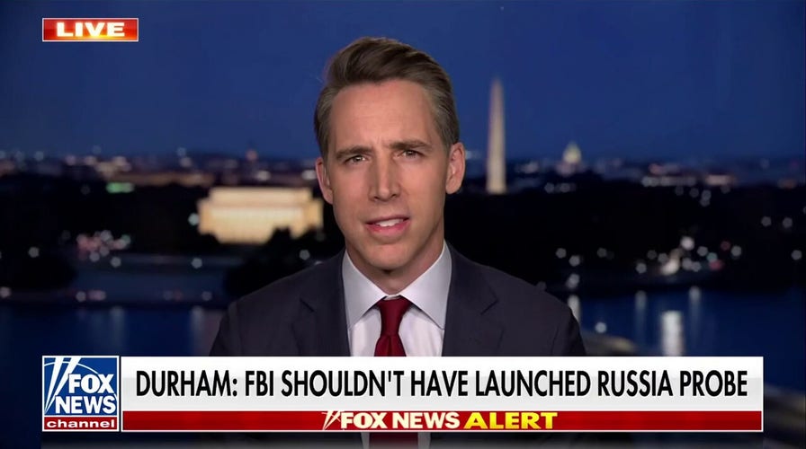 Sen. Hawley: Democrats tried to use the FBI to rig a presidential election