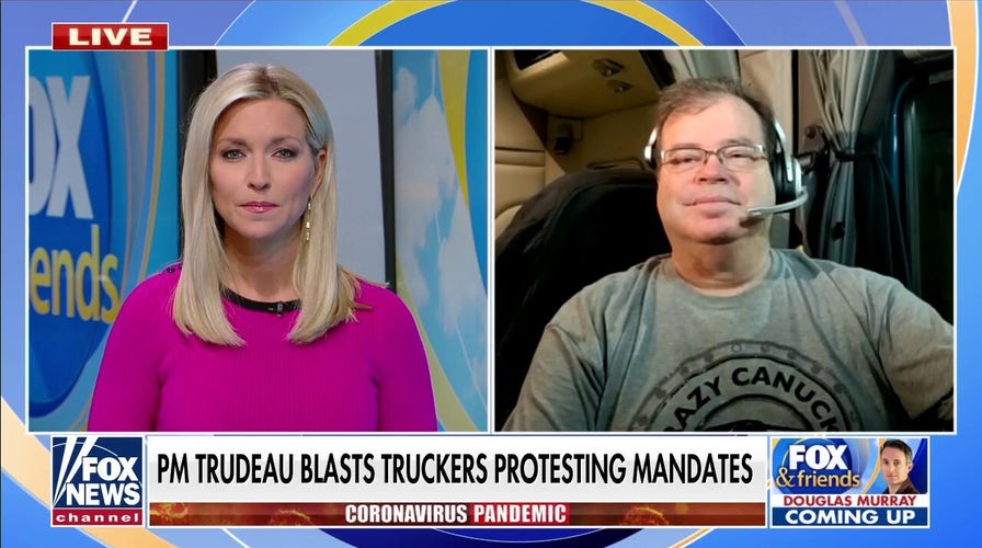 Canadian trucker calls vaccine mandates a 'slap in the face'