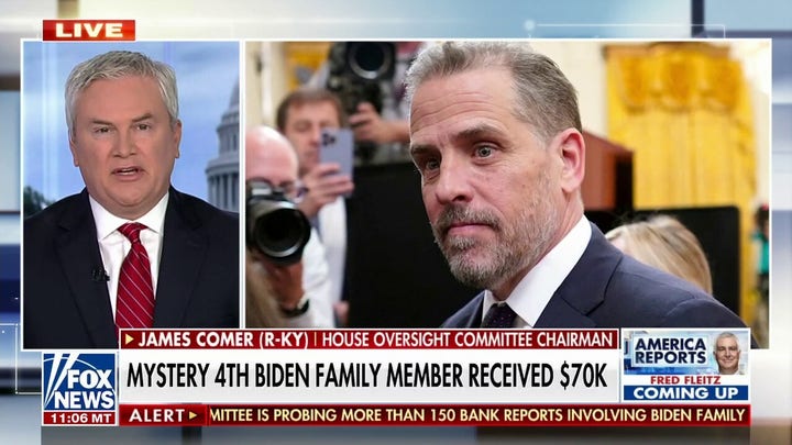 Rep. James Comer on Biden family financial findings: ‘This is just the beginning’
