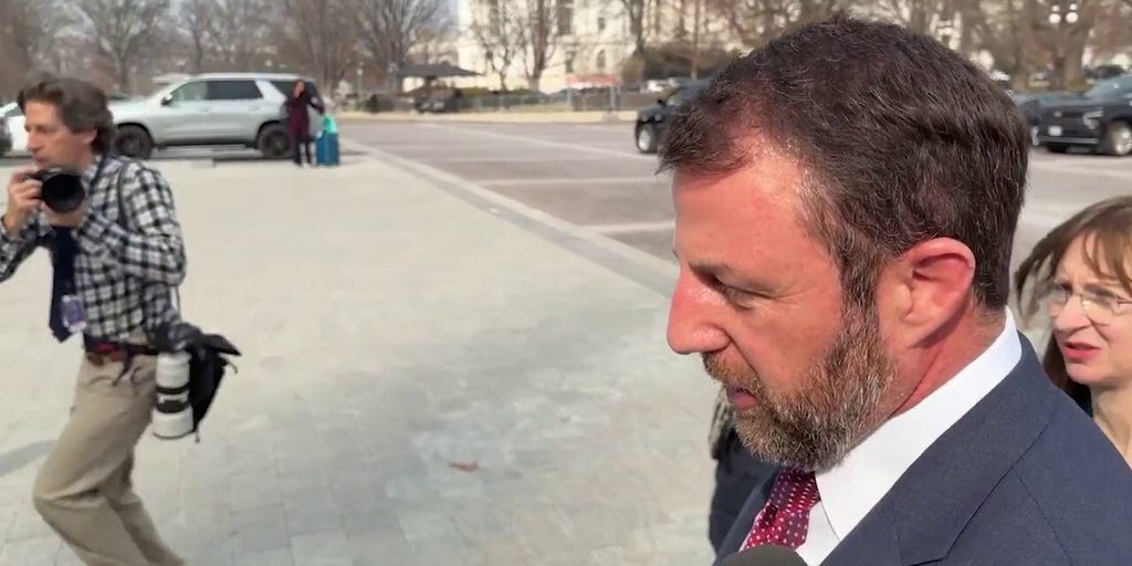 Sen. Markwayne Mullin takes questions after Trump taps him for DHS