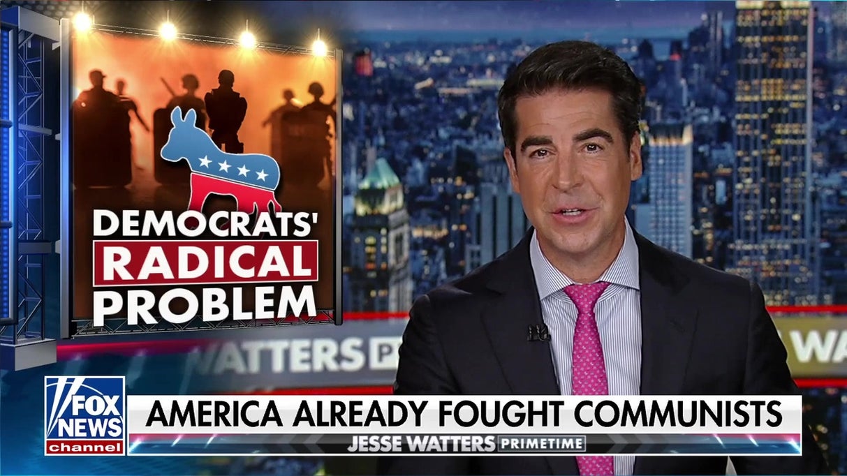 Watters: Communists are more of a threat to the Democratic Party than Trump ever was