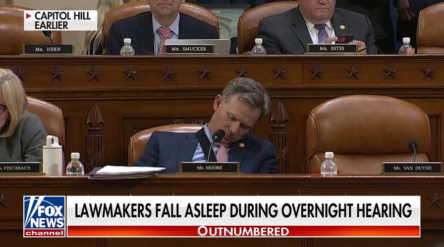 Multiple lawmakers caught napping during House overnight hearing