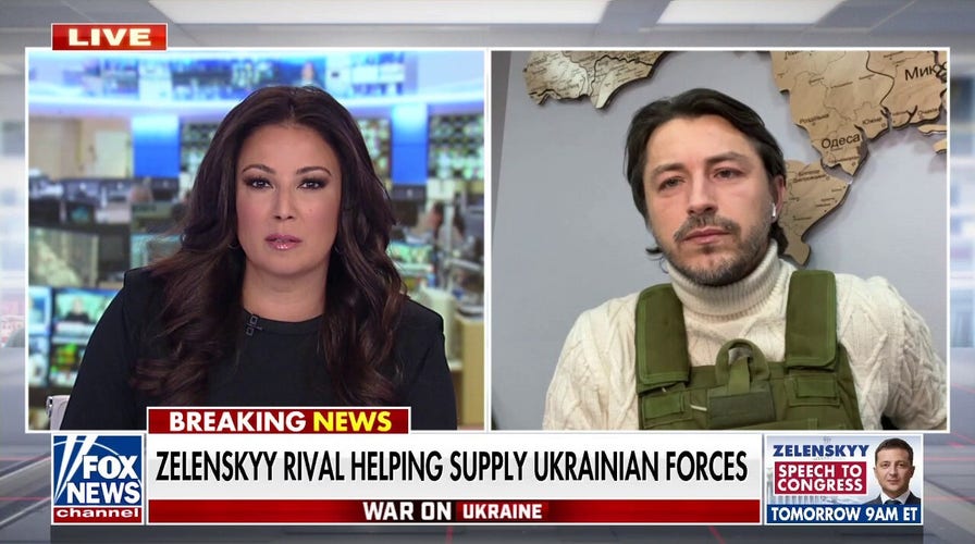 Rival of Ukraine's Zelenskyy helping supply Ukrainian forces amid Putin's war