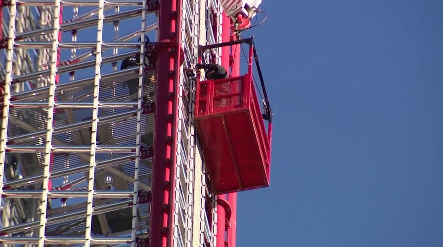Orlando FreeFall: Crews work to dismantle 400-foot ride nearly one year after teenager died from falling off