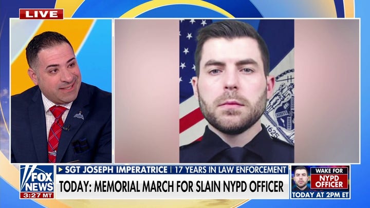 Blue Lives Matter NYC founder shares message with NYPD after officer killed: 'Don't give up'