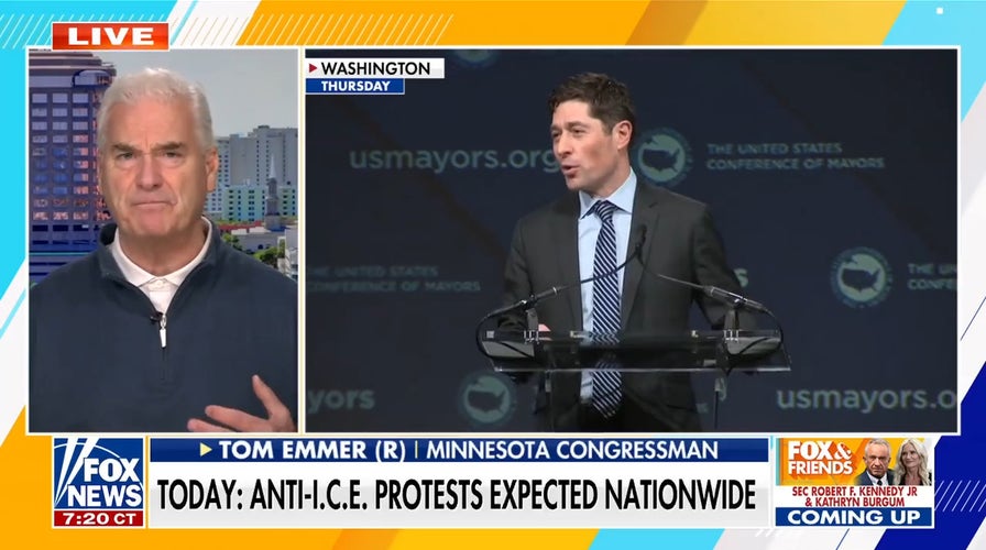 Rep. Tom Emmer slams Minneapolis Mayor Frey, Democrats over anti-ICE rhetoric