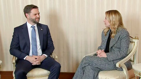 WATCH LIVE: VP Vance meets with Italian Prime Minister Giorgia Meloni - Fox News