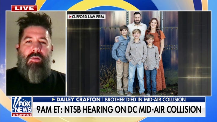 'This should have never happened': DC crash victim's brother speaks out ahead of NTSB hearings