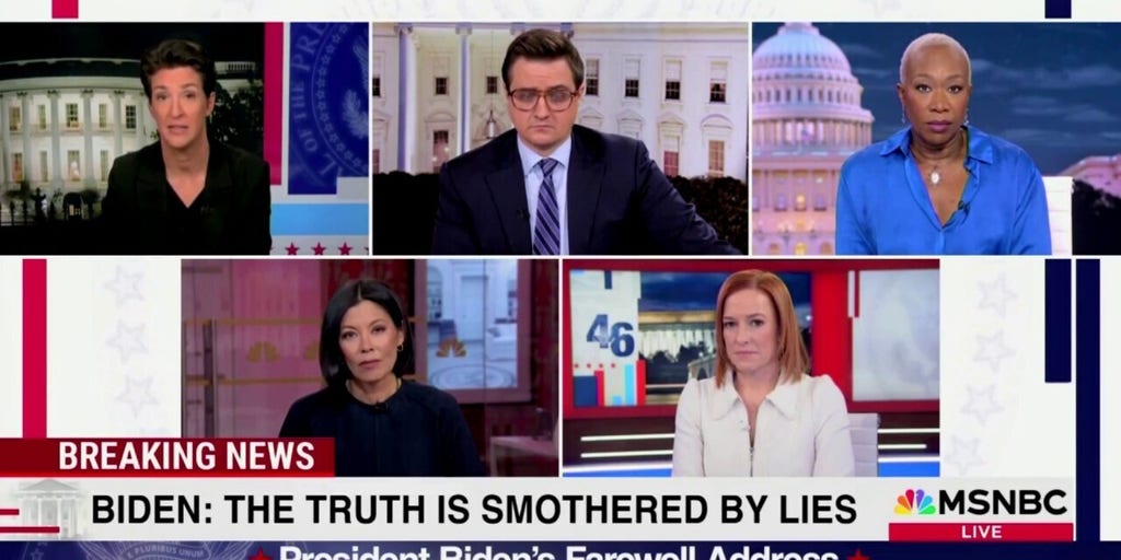 Liberal media react to Biden's farewell speech