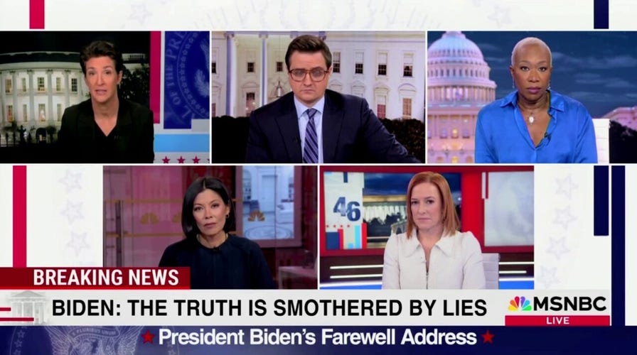 Liberal media react to Biden's farewell speech