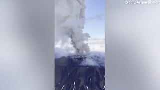 Russian volcano Krasheninnikov spews ash miles into the sky