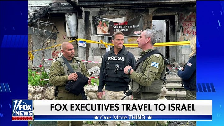 Fox Corporation CEO Lachlan Murdoch, FOX News leadership travel to Israel