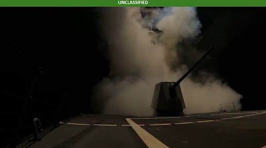 Department of War releases video showing US strikes launched against ISIS targets