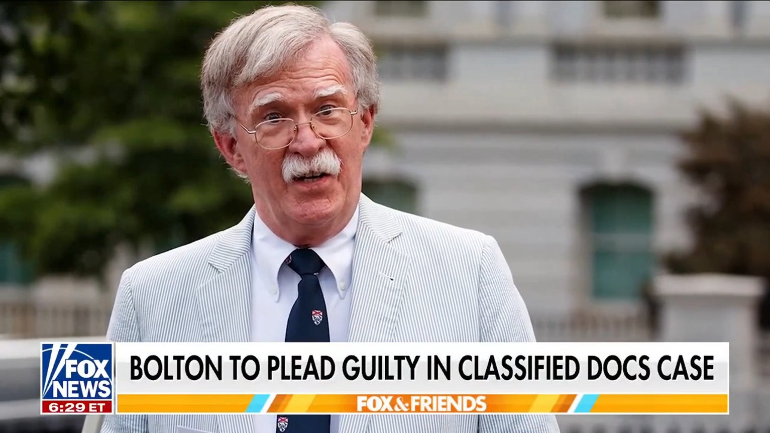 John Bolton to plead guilty in classified docs case