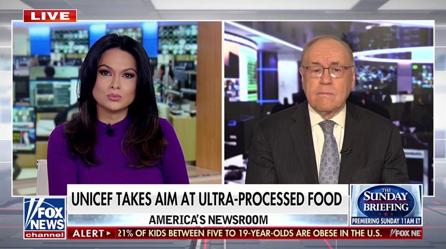 UNICEF takes aim at ultra-processed foods amid obesity reports