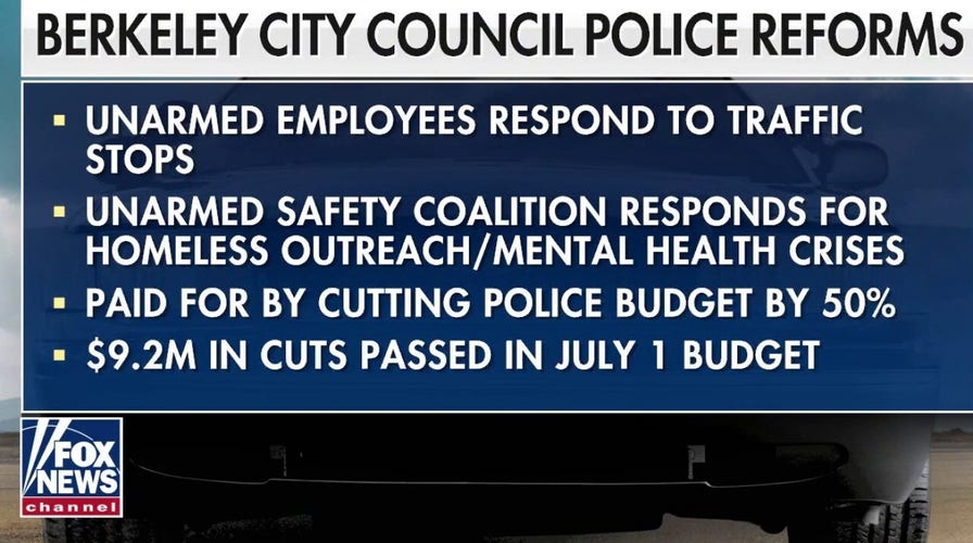 Berkeley, California becomes first city to approve plan to remove officers from traffic stops