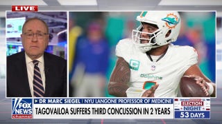 Tua Tagovailoa's latest concussion is 'career-threatening': Dr. Marc Siegel - Fox News