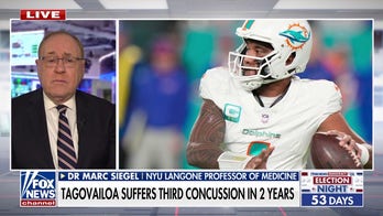 Tua Tagovailoa's latest concussion is 'career-threatening': Dr. Marc Siegel