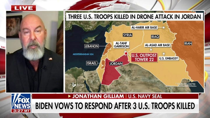 Biden vows response after 3 US troops killed from drone attack in Jordan 