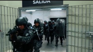 El Salvador president visits new high security prison for gang members - Fox News