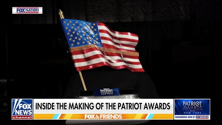 Inside the making of the Patriot Awards statues