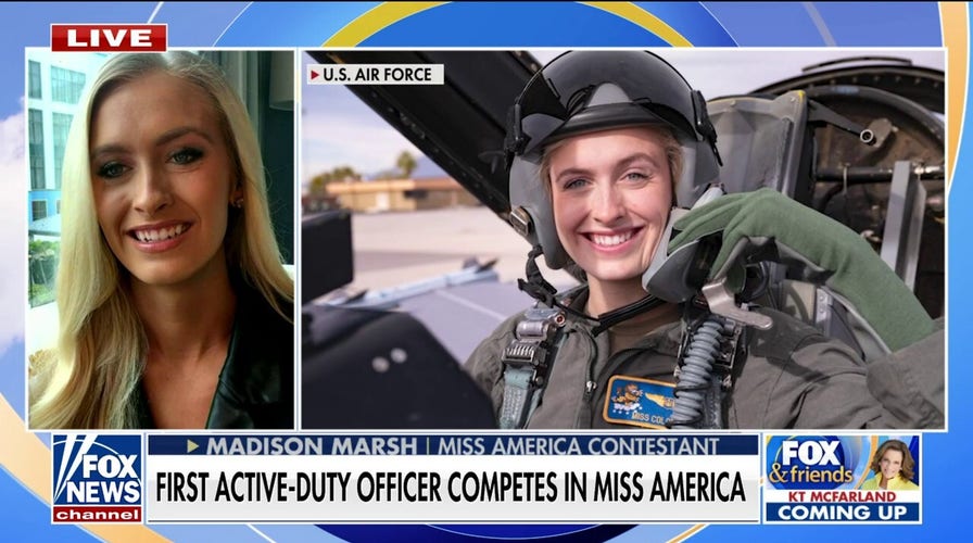 Miss Colorado becomes the first Air Force pilot to compete for Miss America