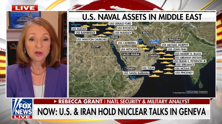 Rebecca Grant discusses US strategy for Iran nuclear talks, military threats