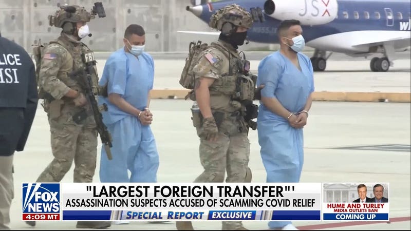 Haitian president assassination suspects arrive in U.S. to face conspiracy charges